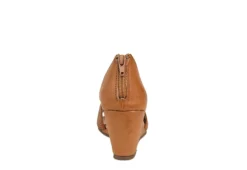 Journee Collection Womens Aretha Wedge Sandal - Cognac -Shoe Promotion Shop US 01 102153 04