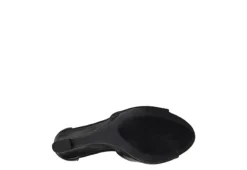 Journee Collection Womens Connor Wedge Sandal - Black -Shoe Promotion Shop US 01 102215 06