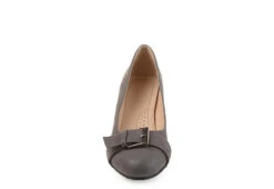 Journee Collection Womens Graysn Pump - Grey -Shoe Promotion Shop US 01 102245 02