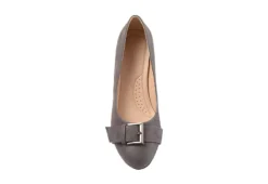 Journee Collection Womens Graysn Pump - Grey -Shoe Promotion Shop US 01 102245 05