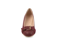 Journee Collection Womens Graysn Pump - Wine -Shoe Promotion Shop US 01 102246 02