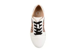 Journee Collection Womens Taschi Sneaker - Leopard -Shoe Promotion Shop US 01 103196 05