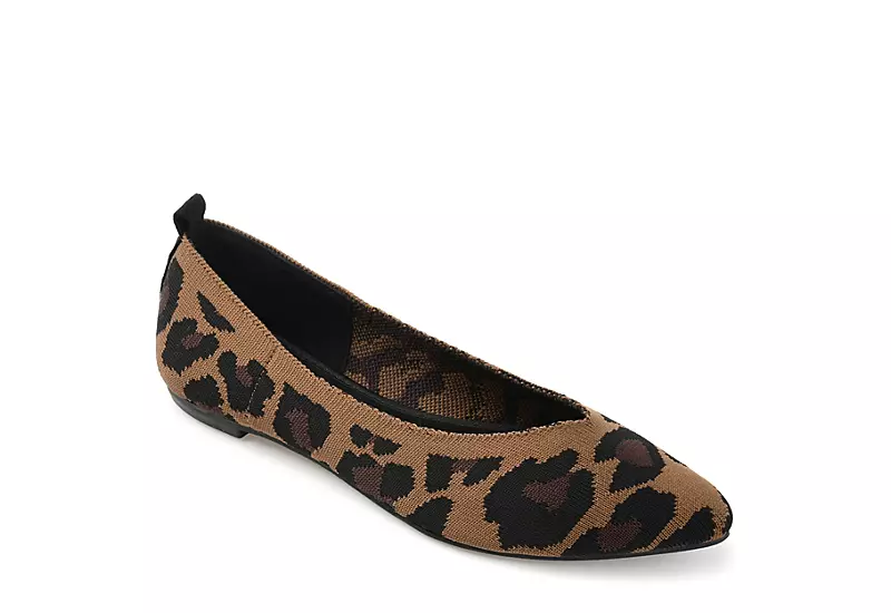 Journee Collection Womens Tayleen Flat - Leopard 3 Journee Collection Womens Tayleen Flat - Leopard