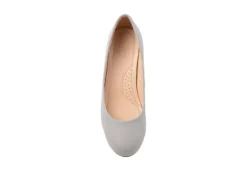 Journee Collection Womens Saar Pump - Grey -Shoe Promotion Shop US 01 103355 05