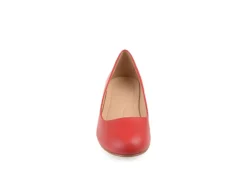 Journee Collection Womens Saar Pump - Red -Shoe Promotion Shop US 01 103358 02
