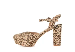 Journee Collection Womens Roslynn Platform Pump - Leopard -Shoe Promotion Shop US 01 103526 03
