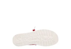 Heydude Womens Wendy Slip On Sneaker - Red -Shoe Promotion Shop US 01 104700 06