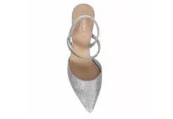 Lauren Blakwell Womens Bea Pump - Silver -Shoe Promotion Shop US 01 104993 05