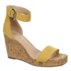 Xappeal Womens Amora Wedge Sandal - Yellow -Shoe Promotion Shop US 01 105215 00