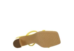 Michael By Michael Shannon Womens Dionne Slide Sandal - Yellow -Shoe Promotion Shop US 01 105577 06