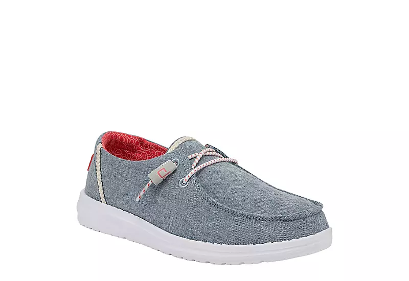 Heydude Womens Wendy Slip On Sneaker - Denim 3 Heydude Womens Wendy Slip On Sneaker - Denim
