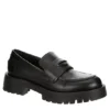 Steve Madden Womens Lawrence Loafer - Black -Shoe Promotion Shop US 01 105703 00