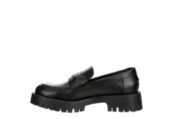 Steve Madden Womens Lawrence Loafer - Black -Shoe Promotion Shop US 01 105703 03