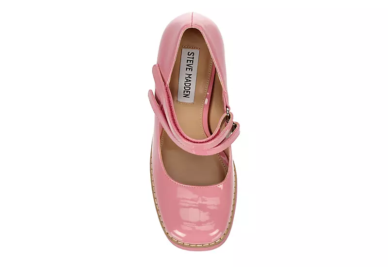 Steve Madden Womens Twice Pump - Pink 8 Steve Madden Womens Twice Pump - Pink - Image 6
