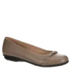 Lauren Blakwell Womens Eliana Flat - Taupe