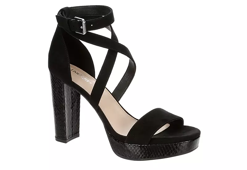 Limelight Womens Lainey Platform Sandal - Black 3 Limelight Womens Lainey Platform Sandal - Black