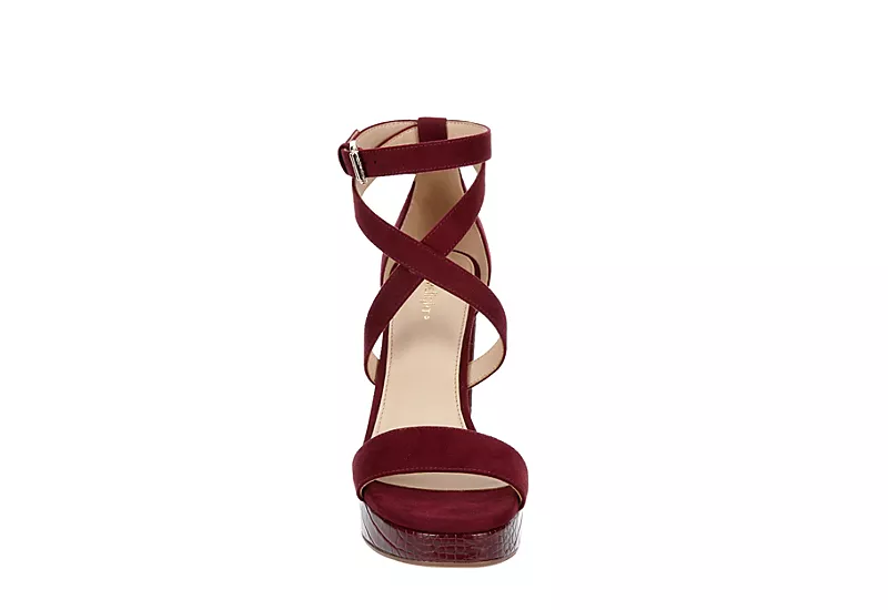 Limelight Womens Lainey Platform Sandal - Wine 5 Limelight Womens Lainey Platform Sandal - Wine - Image 3