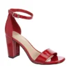 Michael By Michael Shannon Womens Stella Sandal - Red -Shoe Promotion Shop US 01 106151 00