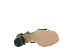 Michael By Michael Shannon Womens Stella Sandal - Green -Shoe Promotion Shop US 01 106152 06