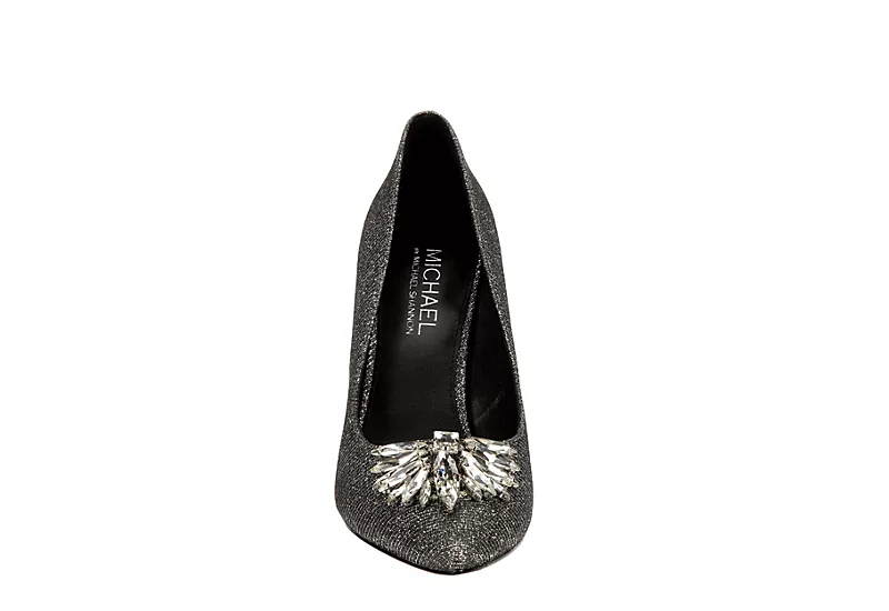Michael By Michael Shannon Womens Reya Pump - Pewter 5 Michael By Michael Shannon Womens Reya Pump - Pewter - Image 3