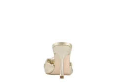 Marc Fisher Womens Daliot Slide Sandal - Gold -Shoe Promotion Shop US 01 106237 02