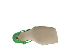 Marc Fisher Womens Dareta Sandal - Green -Shoe Promotion Shop US 01 106240 04