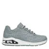 Skechers Womens Uno 2 Sneaker - Grey -Shoe Promotion Shop US 01 106277 00