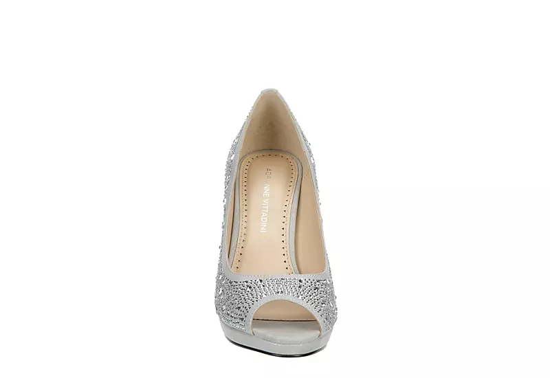Adrienne Vittadini Womens Gervin Pump - Silver 5 Adrienne Vittadini Womens Gervin Pump - Silver - Image 3