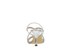 N By Nina Womens Lourdes Sandal - Silver -Shoe Promotion Shop US 01 106400 04