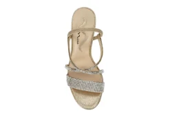 N By Nina Womens Lourdes Sandal - Taupe -Shoe Promotion Shop US 01 106401 05