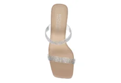 Michael By Michael Shannon Womens Dionna Slide Sandal - Clear -Shoe Promotion Shop US 01 107002 05