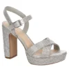 Maripe Womens Leilani Platform Sandal - Silver -Shoe Promotion Shop US 01 107005 00