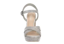 Maripe Womens Leilani Platform Sandal - Silver -Shoe Promotion Shop US 01 107005 02
