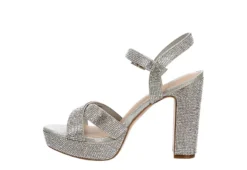 Maripe Womens Leilani Platform Sandal - Silver -Shoe Promotion Shop US 01 107005 03