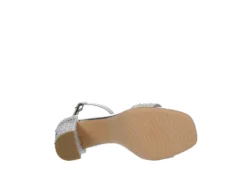 Michael By Michael Shannon Womens Stella Sandal - Silver -Shoe Promotion Shop US 01 107015 06