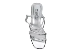 Michael By Michael Shannon Womens Tristan Sandal - Silver -Shoe Promotion Shop US 01 107017 05
