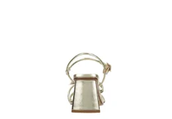 Michael By Michael Shannon Womens Tristan Sandal - Gold -Shoe Promotion Shop US 01 107018 04