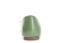 Journee Collection Womens Devalyn Flat - Green -Shoe Promotion Shop US 01 107046 04
