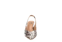 Journee Collection Womens Mikoa Pump - Ivory -Shoe Promotion Shop US 01 107281 02