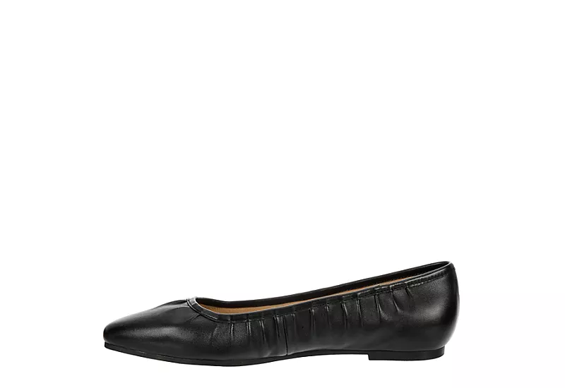 Michael By Michael Shannon Womens Ashley Flat - Black 6 Michael By Michael Shannon Womens Ashley Flat - Black - Image 4