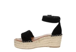 Michael By Michael Shannon Womens Bridgette Wedge Sandal - Black -Shoe Promotion Shop US 01 107381 03
