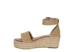 Michael By Michael Shannon Womens Bridgette Wedge Sandal - Tan -Shoe Promotion Shop US 01 107382 03