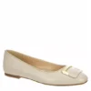 Adrienne Vittadini Womens Jacksi Flat - Ivory -Shoe Promotion Shop US 01 107384 00