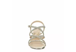 N By Nina Womens Bloom Sandal - Champagne -Shoe Promotion Shop US 01 107406 02