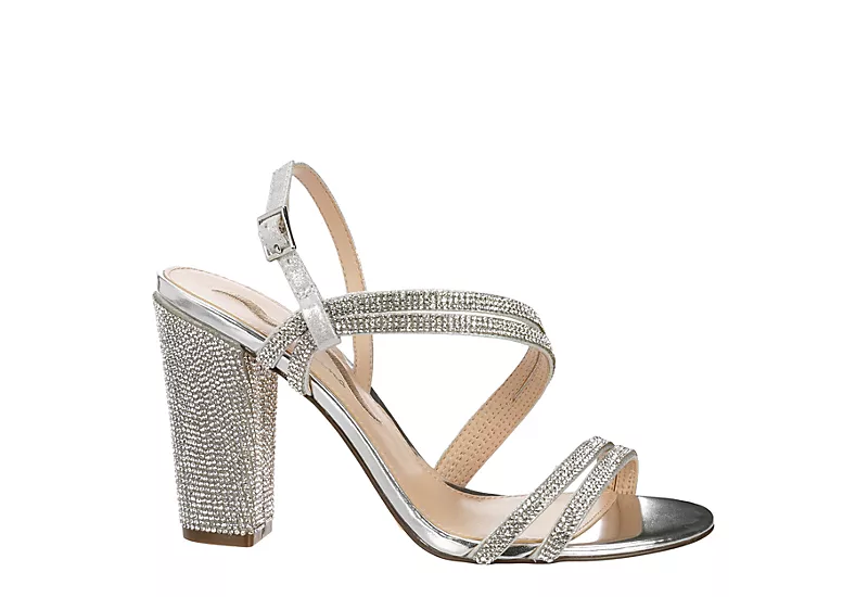 N By Nina Womens Sabetha Sandal - Silver 4 N By Nina Womens Sabetha Sandal - Silver - Image 2