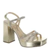N By Nina Womens Sevyn Platform Sandal - Gold 2 N By Nina Womens Sevyn Platform Sandal - Gold -Shoe Promotion Shop US 01 107409 00