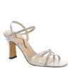 N By Nina Womens Amillia Sandal - Silver -Shoe Promotion Shop US 01 107410 00