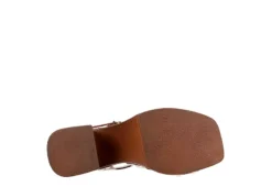 Madden Girl Womens Greenville Platform Sandal - Cognac -Shoe Promotion Shop US 01 107536 06