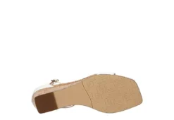 Unisa Womens Karder Wedge Sandal - White -Shoe Promotion Shop US 01 107562 06