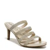 Lifestride Womens Marquee Sandal - Gold -Shoe Promotion Shop US 01 107682 00
